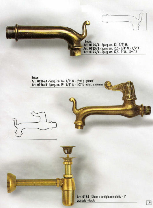 Rubinetti in ottone 2