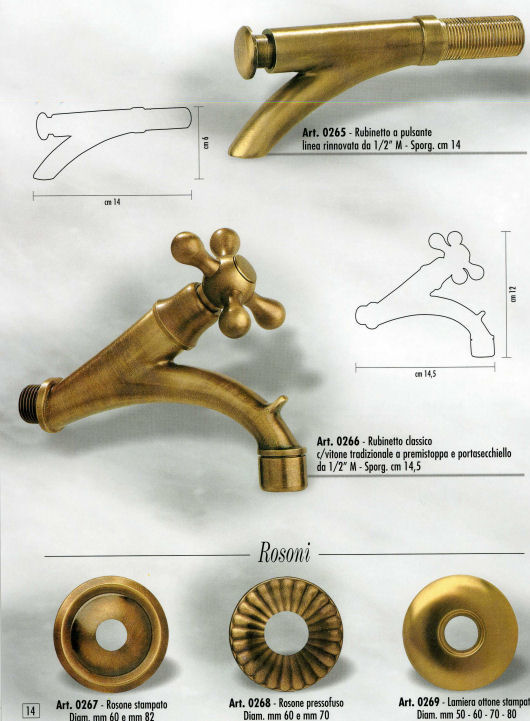 Rubinetti in ottone 2