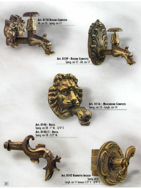 Rubinetti in ottone 2
